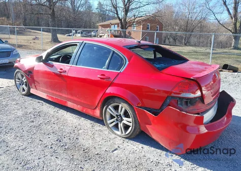 2009 Pontiac G8 z USA, uszkodzony, nr VIN 6G2ER57739L179861